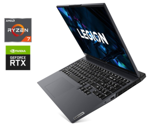 БУ Игровой ноутбук Lenovo Legion 5 Pro 16ACH6H / 16&quot; (2560x1600) IPS / AMD Ryzen 7 5800H (8 (16) ядер по 3.2 - 4.4 GHz) / 16 GB DDR4 / 512 GB SSD / nVidia GeForce RTX 3070, 8 GB GDDR6, 256-bit / WebCam из Европы