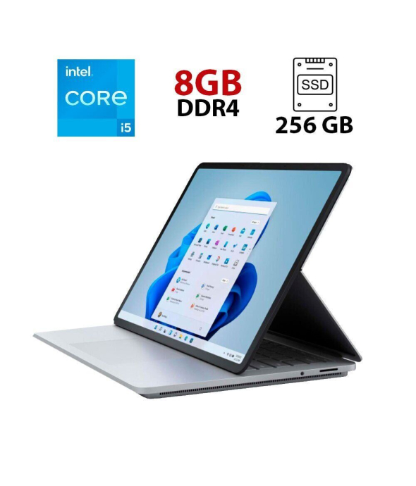 Ультрабук-трансформер Microsoft Surface Book 2 / 13.5&quot; (3840x2160) IPS Touch / Intel Core i5-8350U (4 (8) ядра по 1.7 - 3.6 GHz) / 8 GB DDR4 / 256 GB SSD / Intel UHD Graphics 620 / WebCam - 1