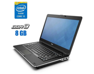 БУ Ноутбук Dell Latitude E6440 / 14&quot; (1600x900) TN / Intel Core i5-4300M (2 (4) ядра по 2.6 - 3.3 GHz) / 8 GB DDR3 / 240 GB SSD / Intel HD Graphic 4600 / WebCam / Windows 10 из Европы