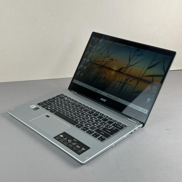 Ноутбук-трансформер Acer Spin 3 SP314-54N / 14&quot; (1920x1080) IPS Touch / Intel Core i5-1035G4 (4 (8) ядра по 1.1 - 3.7 GHz) / 8 GB DDR4 / 256 GB SSD / Intel Iris Plus Graphics / WebCam - 7