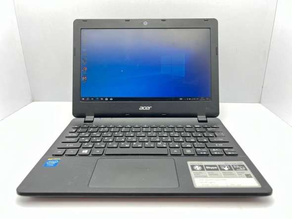 Ноутбук Acer Aspire ES1-111M / 11.6&quot; (1366x768) TN / Intel Celeron N2840 (2 ядра по 2.16 - 2.58 GHz) / 2 GB DDR3 / 30 GB SSD / Intel HD Graphics / WebCam - 2