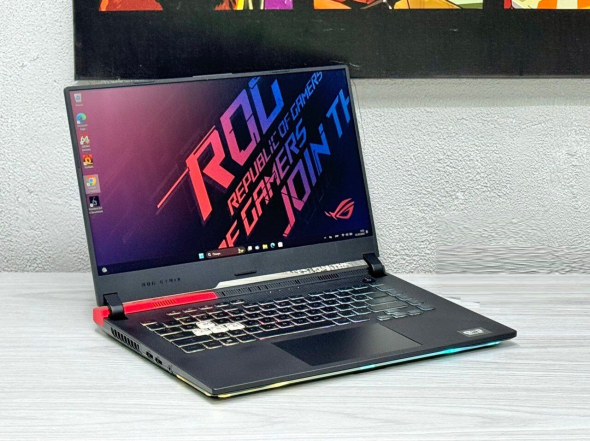 Игровой ноутбук Asus Rog Strix G513Q / 15.6&quot; (1920x1080) IPS / AMD Ryzen 9 5980HX (8 (16) ядер по 3.3 - 4.8 GHz) / 32 GB DDR4 / 1000 GB SSD M.2 / AMD Radeon RX 6800M, 12 GB GDDR6, 192-bit / Win 11 - 3