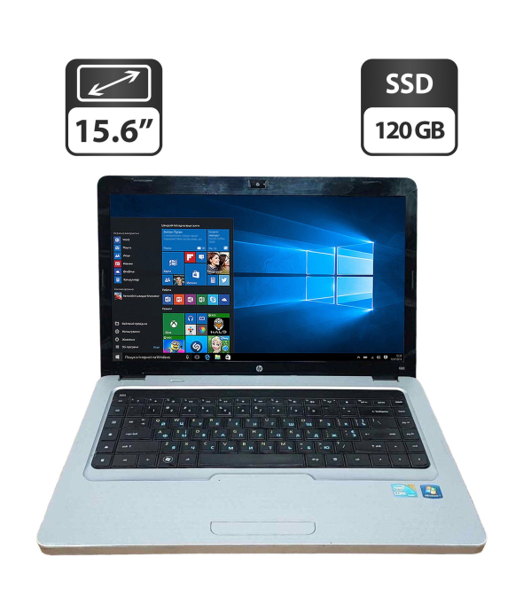 Ноутбук Б-класс HP G62 / 15.6&quot; (1366x768) TN / Intel Core i5-460M (2 (4) ядра по 2.53 - 2.8 GHz) / 4 GB DDR3 / 120 GB SSD / Intel HD Graphics / WebCam / VGA / АКБ NEW - 1