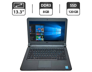 БУ Ноутбук Dell Latitude 3340 / 13.3&quot; (1366x768) TN / Intel Celeron 2957U (2 ядра по 1.4 GHz) / 8 GB DDR3 / 120 GB SSD / Intel HD Graphics / WebCam / HDMI из Европы
