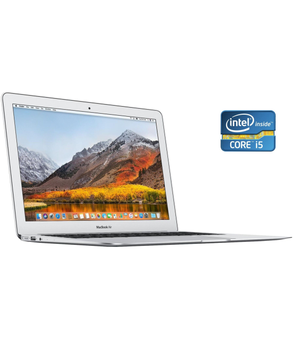 Ультрабук Apple MacBook Air 13 A1466 2017 / 13.3&quot; (1440x900) IPS / Intel Core i5-5350U (2 (4) ядра по 1.8 - 2.9 GHz) / 8 GB DDR4 / 256 GB SSD / Intel HD Graphics 6000 / WebCam / macOS - 1