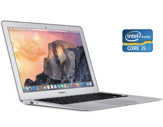 БУ Нетбук Apple MacBook Air 11 A1465 2015 / 11&quot; (1366x768) IPS / Intel Core i5-5250U (2 (4) ядра по 1.6 - 2.7 GHz) / 8 GB DDR4 / 256 GB SSD / Intel HD Graphics 6000 / WebCam / MacOS из Европы