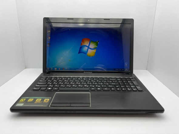 Ноутбук Lenovo G580 / 15.6&quot; (1366x768) TN / Intel Core i3-3110M (2 (4) ядра по 2.4 GHz) / 6 GB DDR3 / 320 GB HDD / Intel HD Graphics 4000 / WebCam - 2