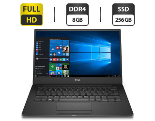 БУ Ультрабук Dell Latitude 7370 / 13.3&quot; (1920x1080) IPS / Intel Core m5-6Y57 (2 (4) ядра по 1.1 - 2.8 GHz) / 8 GB DDR3 / 256 GB SSD / Intel HD Graphics 515 / WebCam / Windows 10 Pro из Европы
