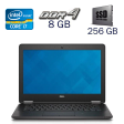 Нетбук Dell Latitude E7270 / 12.5" (1366x768) TN / Intel Core i7-6600U (2 (4) ядра по 2.6 - 3.4 GHz) / 8 GB DDR4 / 256 GB SSD / Intel HD Graphics 520 / WebCam / Fingerprint / Windows 10 - 1