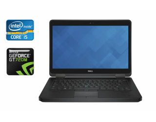 БУ Ноутбук Dell Latitude E7470 / 14&quot; (1366x768) TN / Intel Core i5-6200U (2 (4) ядра по 2.3 - 2.8 GHz) / 8 GB DDR4 / 256 GB SSD / Intel HD Graphics 520 / WebCam / Windows 10 из Европы