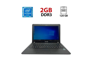 БУ Ноутбук Terra Mobile EA B21 / 14&quot; (1366x768) TN / Intel Celeron N2840 (2 ядра по 2.16 - 2.58 GHz) / 2 GB DDR3 / 120 GB SSD / Intel HD Graphics / WebCam из Европы