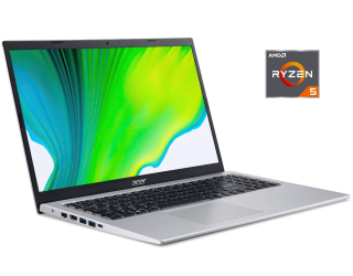 БУ Ультрабук Acer Aspire 5 A515-45-R74Z / 15.6&quot; (1920x1080) IPS / AMD Ryzen 5 5500U (6 (12) ядер по 2.1 - 4.0 GHz) / 8 GB DDR4 / 256 GB SSD / AMD Radeon Vega Graphics / WebCam / Win 11 Home из Европы