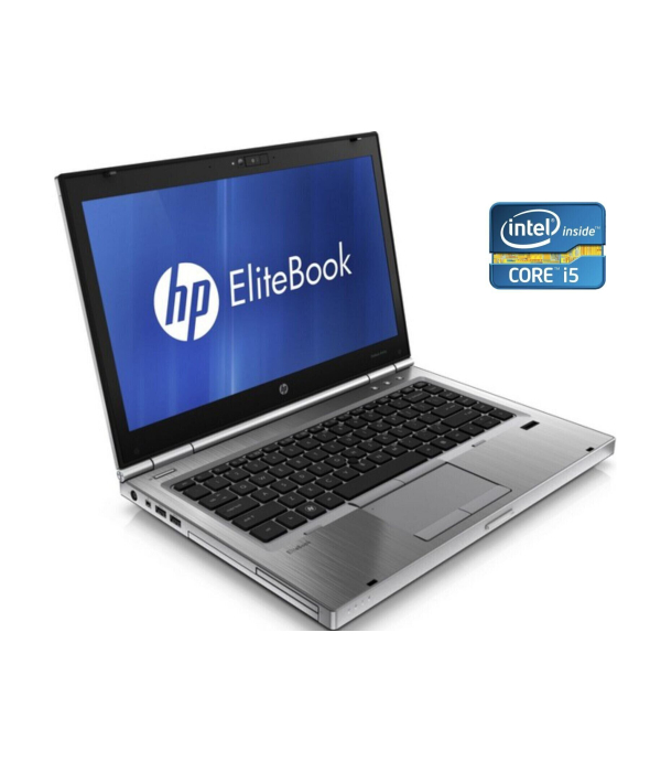 Ноутбук Б-класс HP EliteBook 8460P / 14&quot; (1366x768) TN / Intel Core i5-2540M (2 (4) ядра по 2.6 - 3.3 GHz) / 8 GB DDR3 / 120 GB SSD / Intel HD Graphics 3000 / WebCam / DVD-ROM - 1