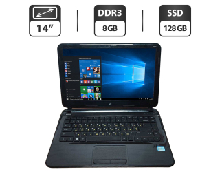 БУ Ноутбук Б-класс HP 14-b005ed / 14&quot; (1366x768) TN / Intel Core i3-2367M (2 (4) ядра по 1.4 GHz) / 8 GB DDR3 / 128 GB SSD / Intel HD Graphics 3000 / WebCam / HDMI из Европы