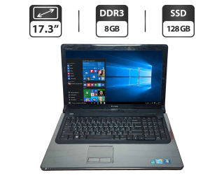 БУ Ноутбук Б-класс Dell Inspiron 1764 / 17.3&quot; (1600x900) TN / Intel Core i3-370M (2 (4) ядра по 2.4 GHz) / 8 GB DDR3 / 128 GB SSD / AMD Radeon HD 5470, 1 GB GDDR5, 64-bit / WebCam / VGA из Европы