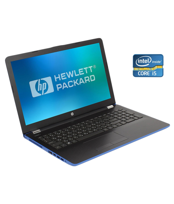 Ноутбук HP 15-dy2067ms / 15.6&quot; (1366x768) TN / Intel Core i5-8250U (4 (8) ядра по 1.6 - 3.4 GHz) / 8 GB DDR4 / 128 GB SSD + 500 HDD / Intel UHD Graphics 620 / WebCam / Win 10 Home - 1