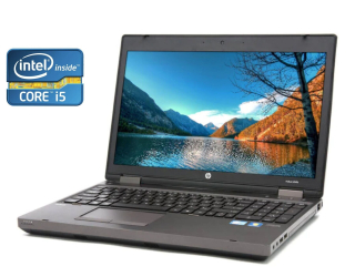 БУ Ноутбук HP ProBook 6570b / 15.6&quot; (1600x900) TN / Intel Core i5-3340M (2 (4) ядра по 2.7 - 3.4 GHz) / 16 GB DDR3 / 256 GB SSD / Intel HD Graphics 4000 / WebCam / Win 10 Pro из Европы