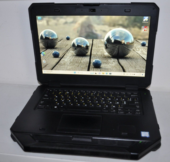 Защищенный ноутбук Dell Latitude 5414 Rugged / 14&quot; (1920x1080) IPS / Intel Core i5-6300U (2 (4) ядра по 2.4 - 3.0 GHz) / 8 GB DDR4 / 256 GB SSD / Intel HD Graphics 520 / WebCam / Windows 11 Pro - 2