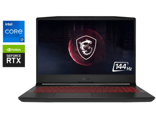 БУ Игровой ноутбук MSI Pulse GL66 11UEK / 15.6&quot; (1920x1080) IPS / Intel Core i7-11800H (8 (16) ядeр по 2.3 - 4.6 GHz) / 16 GB DDR4 / 512 GB SSD + 1000 GB HDD / nVidia GeForce RTX 3060, 6 GB GDDR6, 192-bit / WebCam из Европы