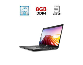 БУ Ультрабук Dell Latitude 7390 / 13.3&quot; (1920x1080) IPS / Intel Core m7-6Y75 (2 (4) ядра по 1.2 - 3.1 GHz) / 8 GB DDR4 / 256 GB SSD / Intel UHD Graphics 620 / WebCam / USB 3.1 / HDMI / Windows 11 из Европы