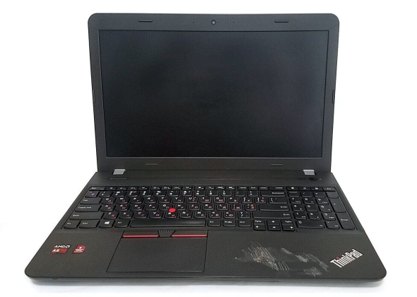 Ноутбук Б-класс Lenovo ThinkPad E555 / 15.6&quot; (1366x768) TN / AMD A8-7100 (4 ядра по 1.8 - 3.0 GHz) / 16 GB DDR3 / 240 GB SSD / AMD Radeon R5 Graphics / WebCam - 2