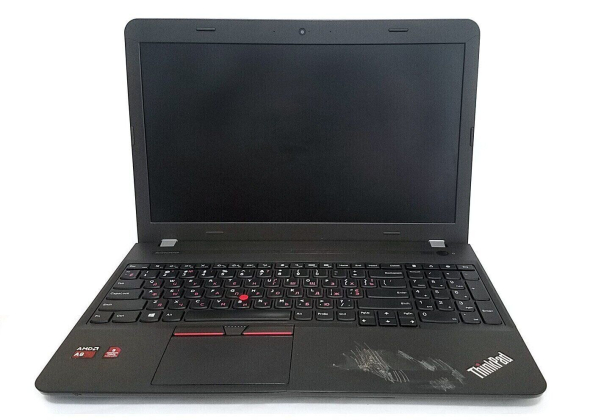 Ноутбук Б-класс Lenovo ThinkPad E555 / 15.6&quot; (1366x768) TN / AMD A8-7100 (4 ядра по 1.8 - 3.0 GHz) / 16 GB DDR3 / 512 GB SSD / AMD Radeon R5 Graphics / WebCam - 2