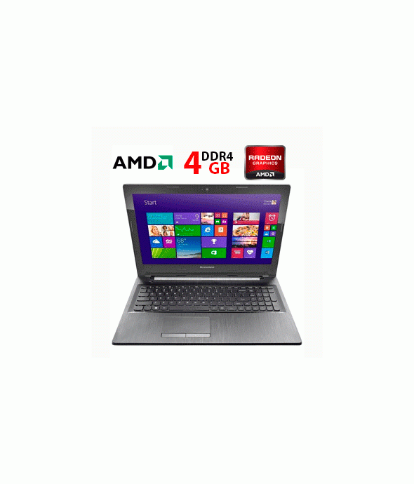 Ноутбук Б-класс Lenovo Ideapad G50-45 / 15.6&quot; (1366x768) TN / AMD E1-6010 (2 ядра по 1.35 GHz) / 4 GB DDR3 / 500 GB HDD / AMD Radeon R2 Graphics - 1