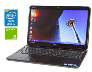 БУ Ноутбук Dell Inspiron N5110 / 15.6&quot; (1366x768) TN / Intel Core i7-2670QM (4 (8) ядра по 2.2 - 3.1 GHz) / 8 GB DDR3 / 240 GB SSD / nVidia GeForce GT 525M, 1 GB DDR3, 128-bit / WebCam / DVD-RW / Win 10 Pro из Европы