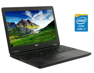БУ Ноутбук Б-класс Dell Latitude E5550 / 15.6&quot; (1920x1080) IPS / Intel Core i7-5600U (2 (4) ядра по 2.6 - 3.2 GHz) / 8 GB DDR3 / 480 GB SSD / Intel HD Graphics 5500 / WebCam из Европы