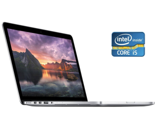 БУ Ультрабук Б-класс Apple MacBook Pro 13 A1502 2015 / 13.3&quot; (2560x1600) IPS / Intel Core i5-5257U (2 (4) ядра по 2.7 - 3.1 GHz) / 8 GB DDR3 / 256 GB SSD / Intel Iris Graphics 6100 / WebCam / MacOS из Европы