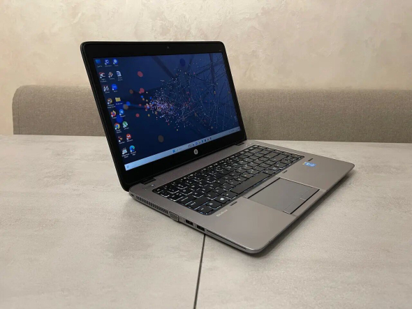 Ультрабук HP EliteBook 840 G1 / 14&quot; (1600x900) TN / Intel Core i5-4300U (2 (4) ядра по 1.9 - 2.9 GHz) / 8 GB DDR3 / 128 GB SSD / Intel HD Graphics 4400 / WebCam / DisplayPort - 4