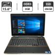 Ноутбук Б-класс Dell Latitude E6520 / 15.6" (1366x768) TN / Intel Core i5-2520M (2 (4) ядра по 2.5 - 3.2 GHz) / 8 GB DDR3 / 256 GB SSD/ nVidia NVS 4200M, 1 GB GDDR3, 64-bit / WebCam / HDMI - 1
