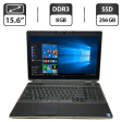 Ноутбук Dell Latitude E6520 / 15.6" (1366x768) TN / Intel Core i7-2760QM (4 (8) ядра по 2.4 - 3.5 GHz) / 8 GB DDR3 / 256 GB SSD / Intel HD Graphics 3000 / WebCam / HDMI - 1