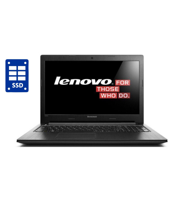 Ноутбук Б-класс Lenovo G500 / 15.6&quot; (1366x768) TN / Intel Pentium 2020M (2 ядра по 2.4 GHz) / 8 GB DDR3 / 120 GB SSD / Intel HD Graphics / WebCam / DVD-ROM - 1