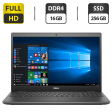 Ультрабук Б-класс Dell Latitude 3510 / 15.6" (1920x1080) IPS / Intel Core i5-10210U (4 (8) ядра по 1.6 - 4.2 GHz) / 16 GB DDR4 / 256 GB SSD / Intel UHD Graphics / WebCam / HDMI / АКБ NEW - 1