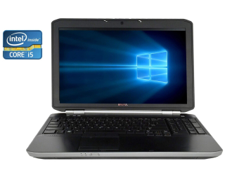 БУ Ноутбук Dell Latitude E5520 / 15.6&quot; (1366x768) TN / Intel Core i5-2430M (2 (4) ядра по 2.4 - 3.0 GHz) / 8 GB DDR3 / 320 GB HDD / Intel HD Graphics 3000 / WebCam из Европы