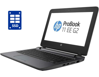 БУ Нетбук-трансформер HP ProBook x360 11 G2 EE / 11.6&quot; (1366x768) TN Touch / Intel Core i3-6100U (2 (4) ядра по 2.3 GHz) / 8 GB DDR4 / 240 GB SSD / Intel HD Graphics 520 / WebCam / Win 10 Pro из Европы