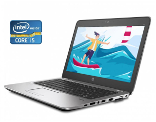 БУ Нетбук HP EliteBook 820 G3 / 12.5&quot; (1920x1080) IPS / Intel Core i5-6300U (2 (4) ядра по 2.4 - 3.0 GHz) / 8 GB DDR4 / 240 GB SSD / Intel HD Graphics 520 / WebCam / Win 10 Pro из Европы