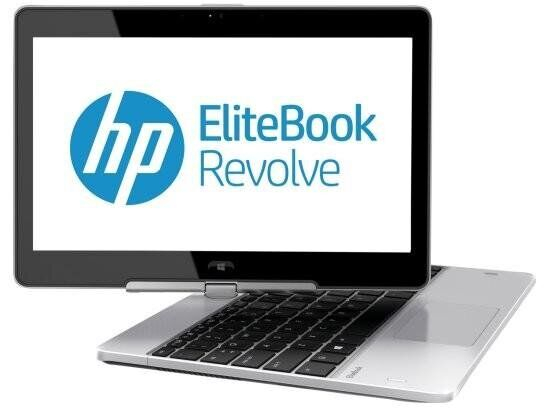 Нетбук-трансформер HP EliteBook Revolve 810 G3 / 11.6&quot; (1366x768) IPS Touch / Intel Core i5-5300U (2 (4) ядра по 2.3 - 2.9 GHz) / 8 GB DDR3 / 240 GB SSD / Intel HD Graphics 5500 / WebCam / Win 10 Pro - 2
