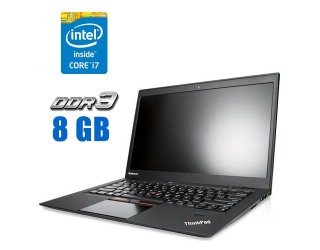 БУ Ультрабук Lenovo Thinkpad X1 Carbon G3 / 14&quot; (1920x1080) IPS / Intel Core i7-5600U (2 (4) ядра по 2.6 - 3.2 GHz) / 8 GB DDR3 / 256 GB SSD / Intel HD Graphics 5500 / WebCam / Win 10 из Европы