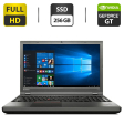 Ноутбук Lenovo ThinkPad T540p / 15.6" (1920x1080) TN / Intel Core i7-4600M (2 (4) ядра по 2.9 - 3.6 GHz) / 16 GB DDR3 / 256 GB SSD M.2 NEW + 500 GB HDD NEW / nVidia GeForce GT 730M, 1 GB GDDR3, 128-bit / WebCam - 1