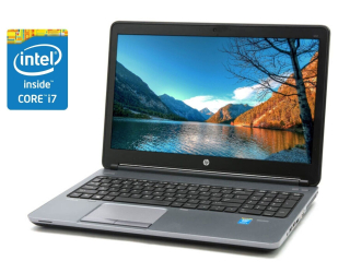 БУ Ноутбук Б-класс HP ProBook 650 G1 / 15.6&quot; (1920x1080) TN / Intel Core i7-4800MQ (4 (8) ядра по 2.7 - 3.7 GHz) / 8 GB DDR3 / 480 GB SSD / Intel HD Graphics 4600 / WebCam из Европы