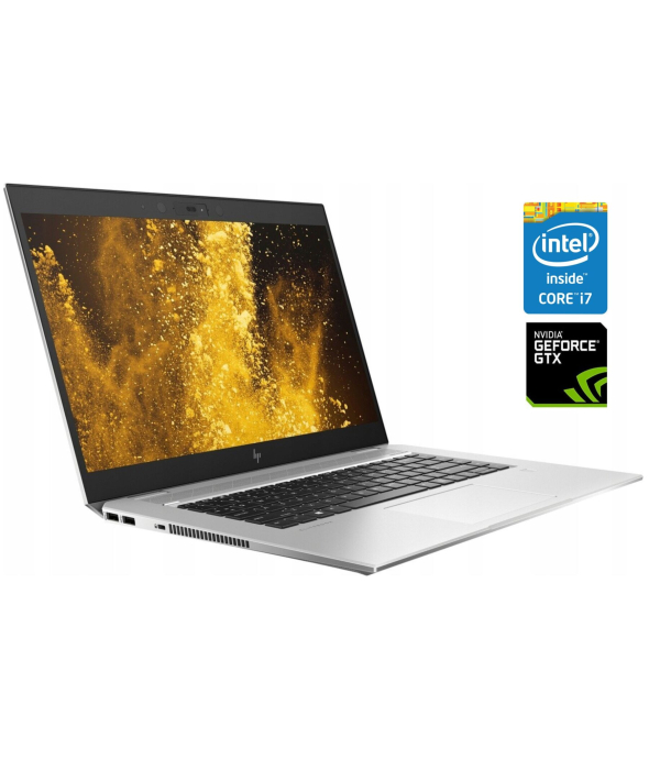 Игровой ноутбук HP EliteBook 1050 G1 / 15.6&quot; (3840x2160) IPS / Intel Core i7-8850H (6 (12) ядер по 2.6 - 4.3 GHz) / 16 GB DDR4 / 1000 GB SSD / nVidia GeForce GTX 1050 Max-Q, 4 GB GDDR5, 128-bit / WebCam - 1