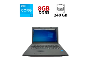 БУ Ноутбук Lenovo G500 / 15.6&quot; (1366x768) TN / Intel Core i3-4000M (2 (4) ядра по 2.4 GHz) / 8 GB DDR3 / 240 GB SSD / Intel HD Graphics 2500 / WebCam из Европы