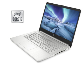 БУ Ультрабук HP Laptop 14s-dq1504sa / 14&quot; (1366x768) IPS / Intel Core i5-1035G1 (4 (8) ядра по 1.0 - 3.6 GHz) / 8 GB DDR4 / 256 GB SSD / Intel UHD Graphics / WebCam / Win 10 Pro из Европы