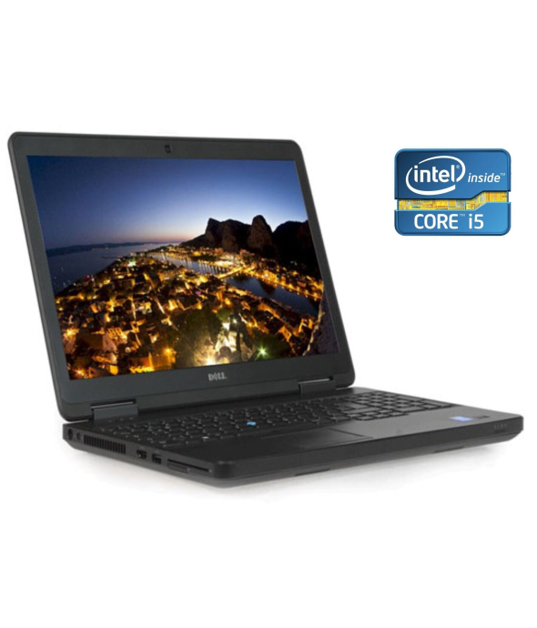 Ноутбук Б-класс Dell Latitude E5540 / 15.6&quot; (1920x1080) TN / Intel Core i5-4310U (2 (4) ядра по 2.0 - 3.0 GHz) / 8 GB DDR3 / 240 GB SSD / Intel HD Graphics 4400 / WebCam / DVD-ROM / Win 10 Pro - 1