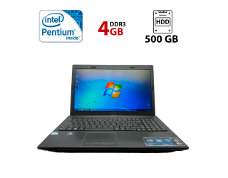 БУ Ноутбук Asus K54L / 15.6&quot; (1366x768) TN LED / Intel Pentium B950 (2 ядра по 2.1 GHz) / 4 GB DDR3 / 500 GB HDD / Intel HD Graphics 2000 / USB 3.0 из Европы