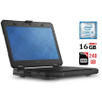 Защищенный ноутбук Dell Latitude 5414 Rugged / 14" (1920x1080) IPS / Intel Core i5-6300U (2 (4) ядра по 2.4 - 3.0 GHz) / 16 GB DDR4 / 240 GB SSD NEW / Intel HD Graphics 520 / WebCam / HDMI / 4G LTE - 1