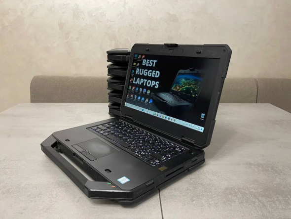 Защищенный ноутбук Dell Latitude 5414 Rugged / 14&quot; (1920x1080) IPS / Intel Core i5-6300U (2 (4) ядра по 2.4 - 3.0 GHz) / 16 GB DDR4 / 240 GB SSD NEW / Intel HD Graphics 520 / WebCam / HDMI / 4G LTE - 4