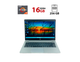 БУ Ультрабук Б-класс HP EliteBook 735 G5 / 13.3&quot; (1920x1080) TN / AMD Ryzen 7 3700U (4 (8) ядра по 2.3 - 4.0 GHz) / 16 GB DDR4 / 256 GB SSD / AMD Radeon Vega 10 Graphics из Европы